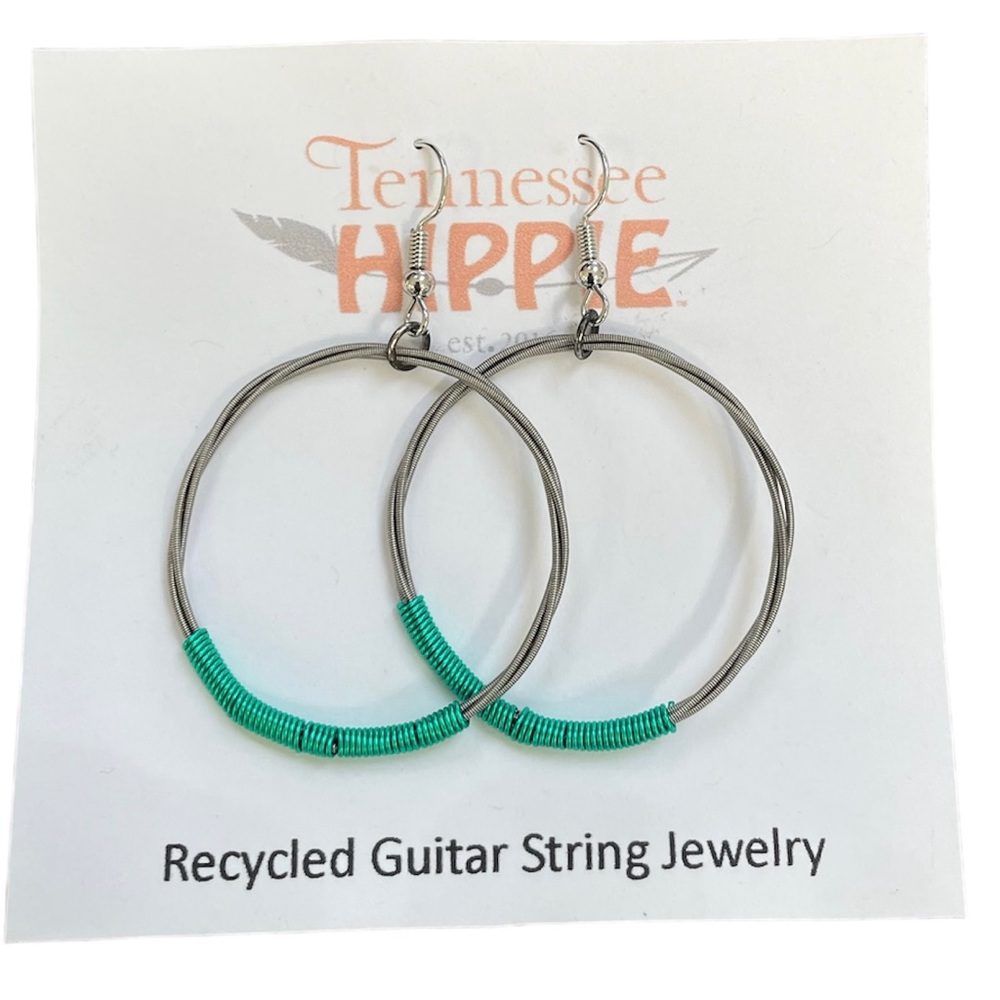 Recycled Guitar String Jewelry